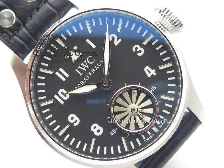 MIROTIME 0820 Breathable Big Pilot “Markus Buhler” IW5003 Turbine Movement V6F Best Edition On Leather Strap A 7334